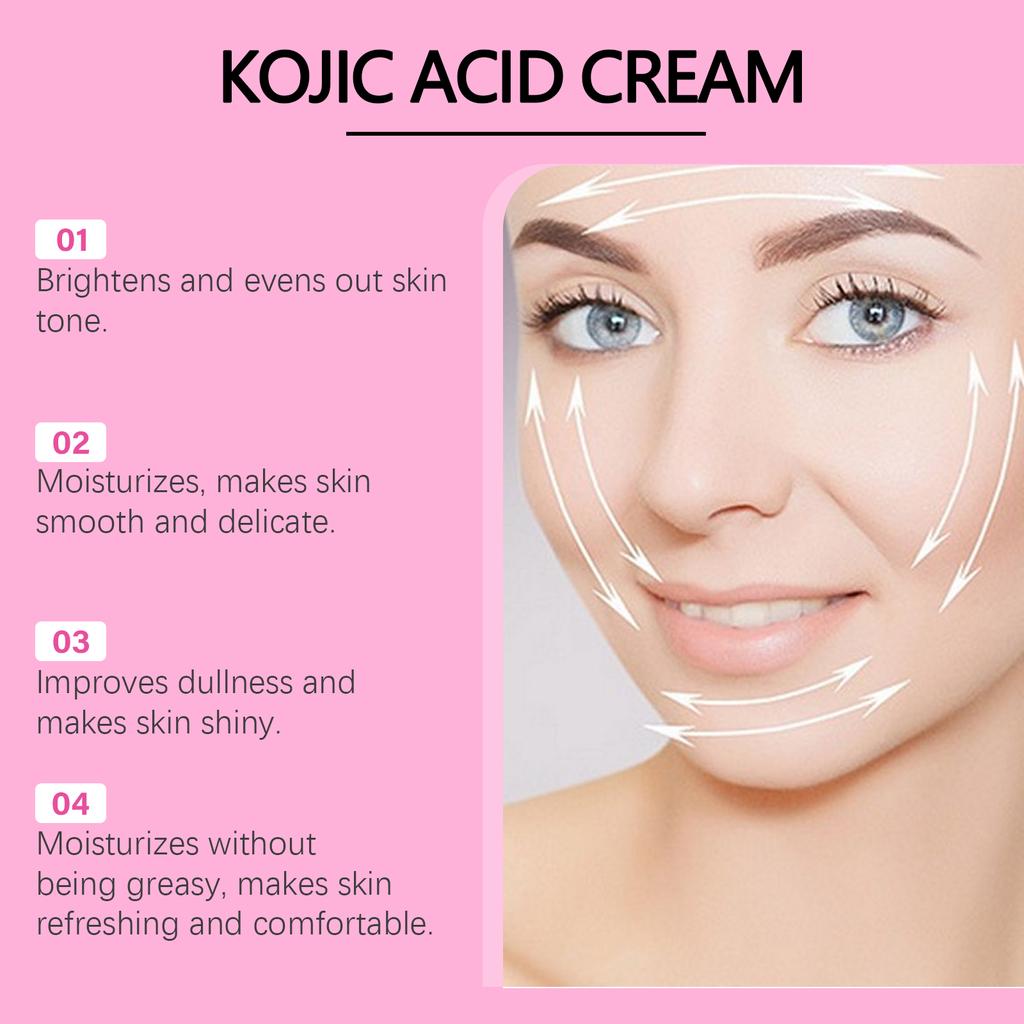 Гиалуроновый отбеливающий крем глубоко увлажняет, подтягивает и осветляет тон кожи, удерживает влагу, устраняет сухость и осветляет пятна.