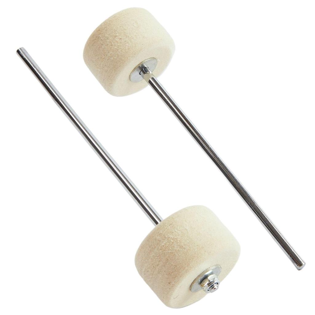 Sonar Perfect Balance Pedal Dedicated Stainless Steel Handle Bass Felt Drum Pedal Beater Percussion Drum Pedal Accessories Felt Beater