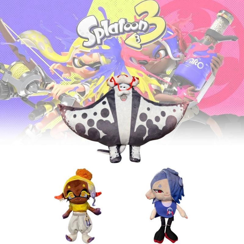 Plush Toy Splatoon 3 Inspired 23-28cm Super Soft Crystal Velvet Stuffed Doll