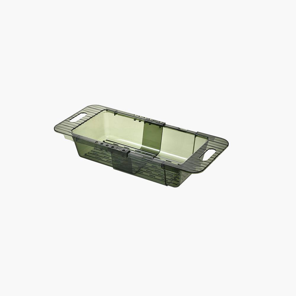Filter Basket Telescopic Kitchen Drainage Basket Flexible Household Vegetable Washing Basin Space-Saving Fruit Storage Box Sink