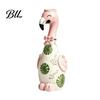 Decorative Aesthetic Room Decor Cute Resin Flamingo Vase, Pink Flower Holder Figurine, Unique Housewarming Gifts Tabletop Ornament for Dried