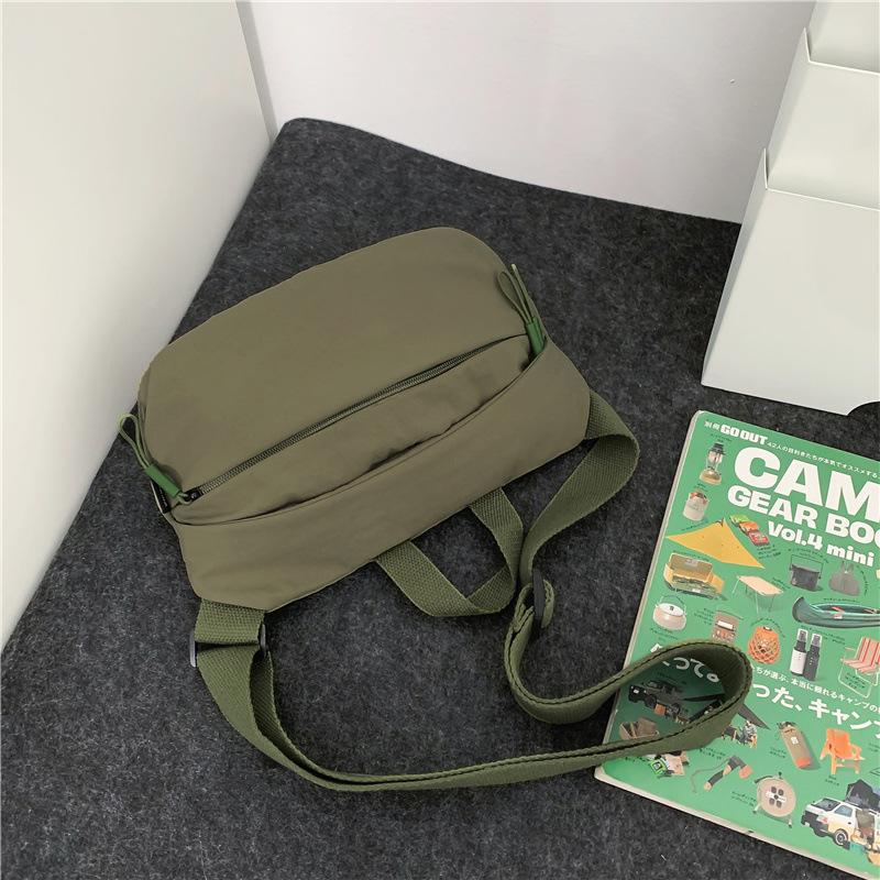 Новая стильная простая универсальная женская сумка-мессенджер для путешествий, отдыха, спорта, велоспорта, нагрудная сумка, маленькая сумка в студенческом стиле