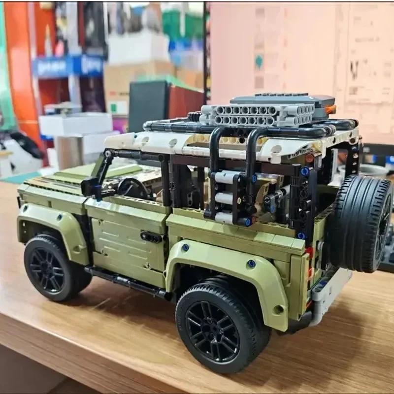2573pcs Technical 42110 Land Rover Defender Off-road Building Blocks Bricks Puzzle Set Model MOC Vehicle Toys Kids Birthday Gift