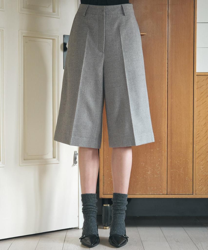 NONLOCAL Classic Bermuda Pants - Gray