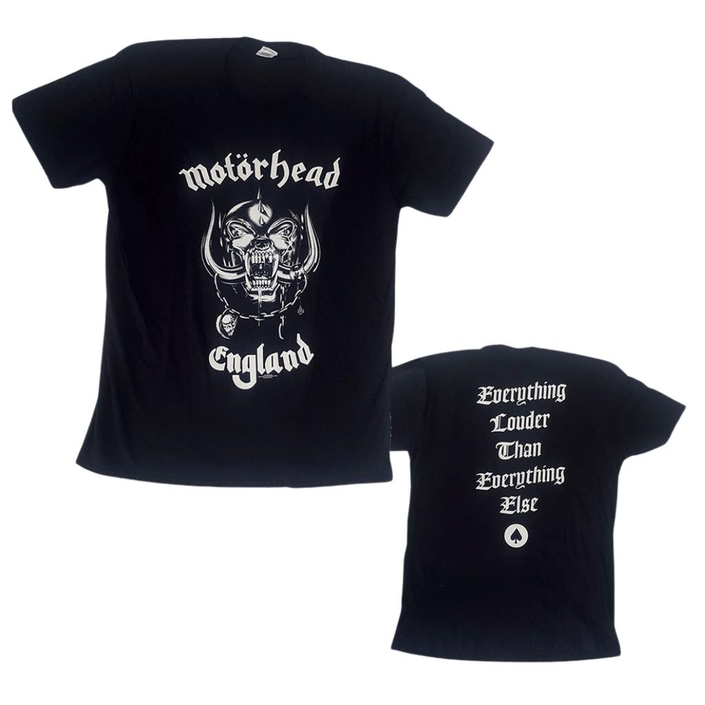 Motorhead / England Tee Tops T-Shirt Mens Womens Kids Unisex