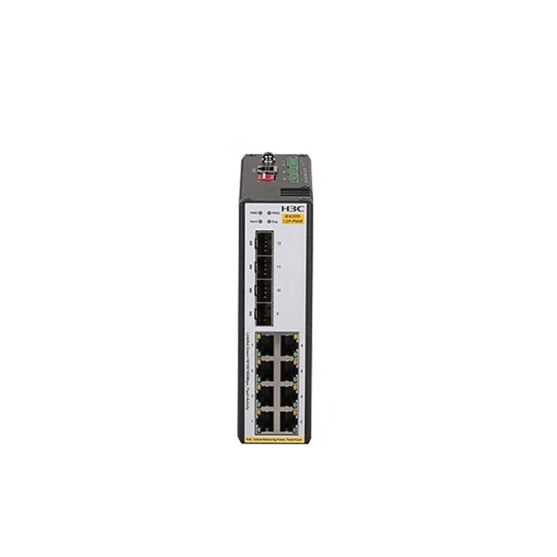 H3C IE4300-12P-PWR Industrial 12-Port Gigabit PoE+ Managed Switch