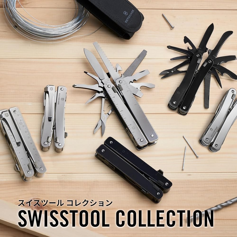 Victorinox SwissTool Spirit MX Серебристый Мультитул с Нейлоновым Чехлом 24 Функции Швейцарский Армейский Нож