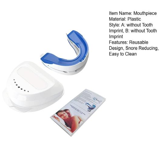 Храп Мундштук Пищевой Многоразовый Мужской Женский Универсальный Снижающий Храп