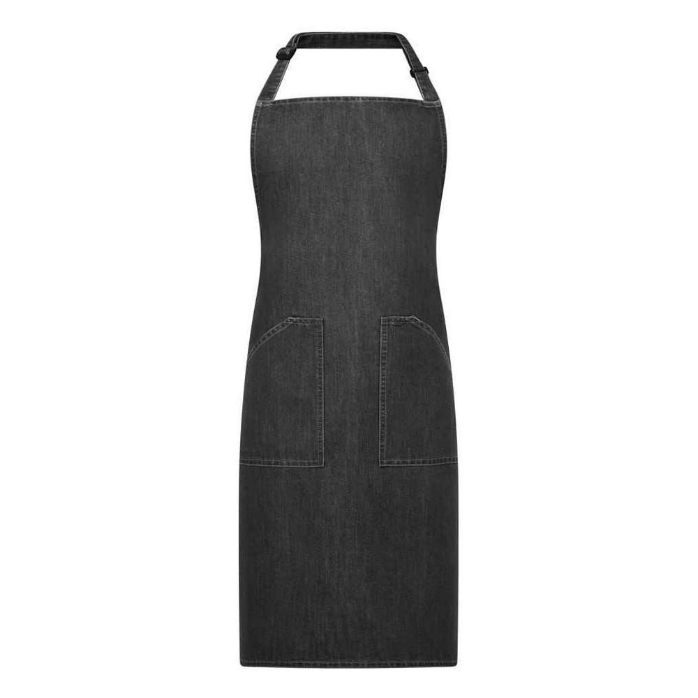 Джинсовый карманный кухонный фартук Brand Lab