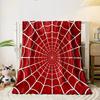 Red Web Pattern Blanket Design print blanket soft and cozy perfect for the living room bed sofa or a nap,gift