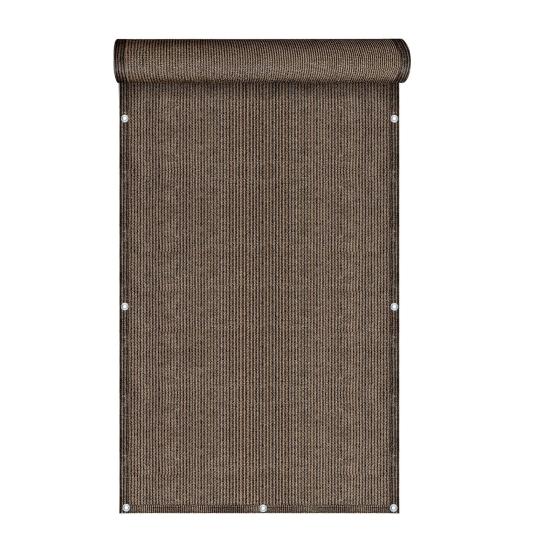 5x0,9 м балконный экран ограждение защита от ультрафиолета устойчивый к погодным условиям экран для перил апартаментов прочная ветрозащитная сетка солнцезащитный козырек