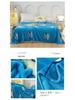 Flannel Insulated Air Conditioning Blanket for Dormitory, Single, and Double Beds