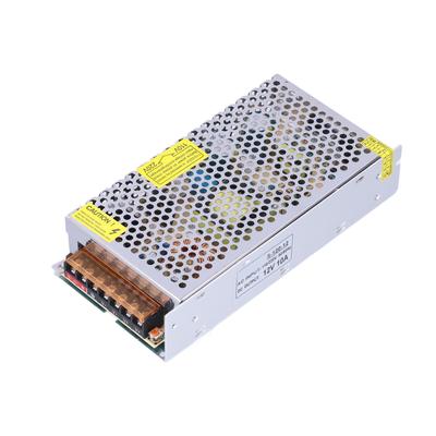 S‑120‑12 Импульсный блок питания DC12V Трансформатор Вход 110V/220V Выход 12V 10A для светодиодной ленты