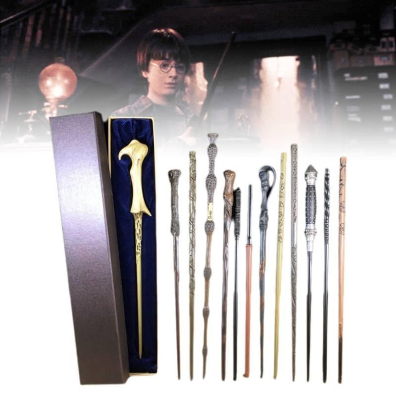 Hermione Granger Magic Wand High-quality Resin Prop Elegant Brown Box