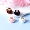 8pcs Cute Multi Color Small Coffee Cups Charm 3D Resin Beverage Cups Earrings Pendant Necklace Keychain DIY Jewelry Make