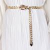1PC Women's Clothes Chain Belt Metal Waist Chain Dress Belts Metal Belt Adjustable Decoration