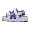 Disney X Li Ning Kids Comfortable Breathable Lightweight Sandals Kids Sandals White Blue YKKT010-4