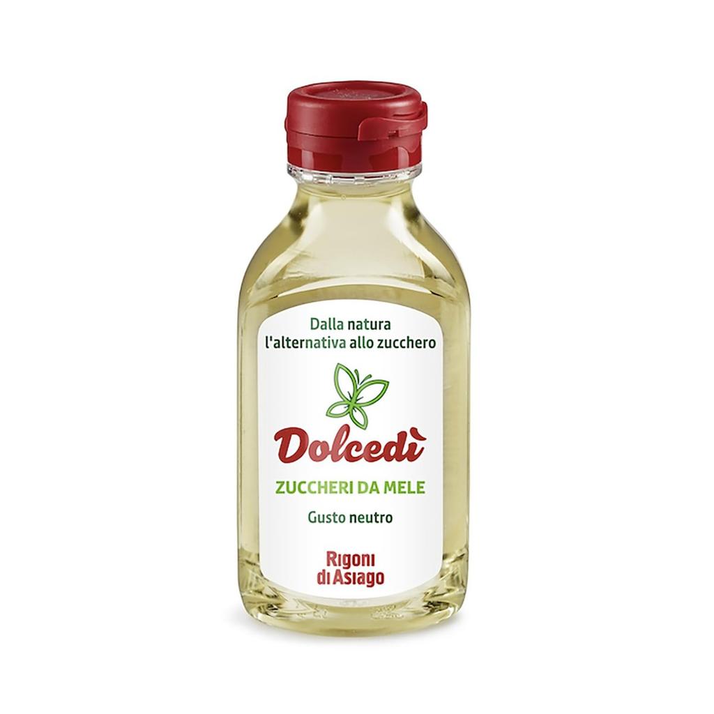 Dolcedi Natural Sweetener 100% Apple Concentrate Liquid Sugar Substitute Low GI Low Calories Vegan Squeeze Bottle