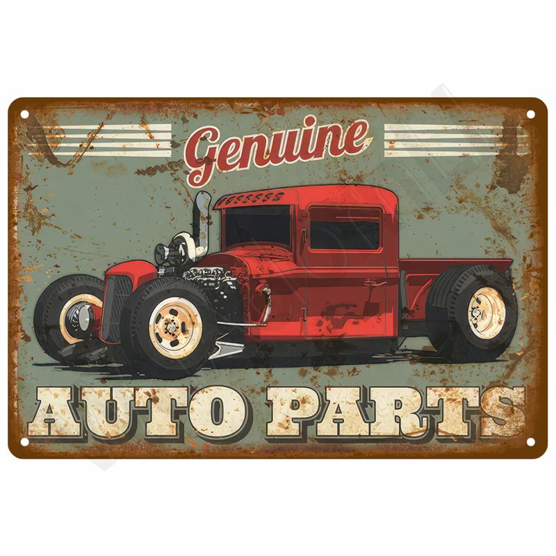 Vintage Room Decoration Home Decor Items Tin Signs Aesthetic Men Bedroom Metal Signs Retro Metal Plate Posters Wall Art Mural