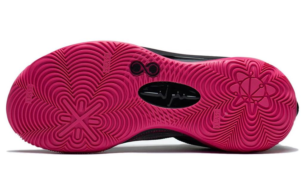Li Ning Wade 808 Ultra Sunrise Нескользящие, Износостойкие, Дышащие Низкие Баскетбольные Кроссовки Мужские Черные ABAS113-4