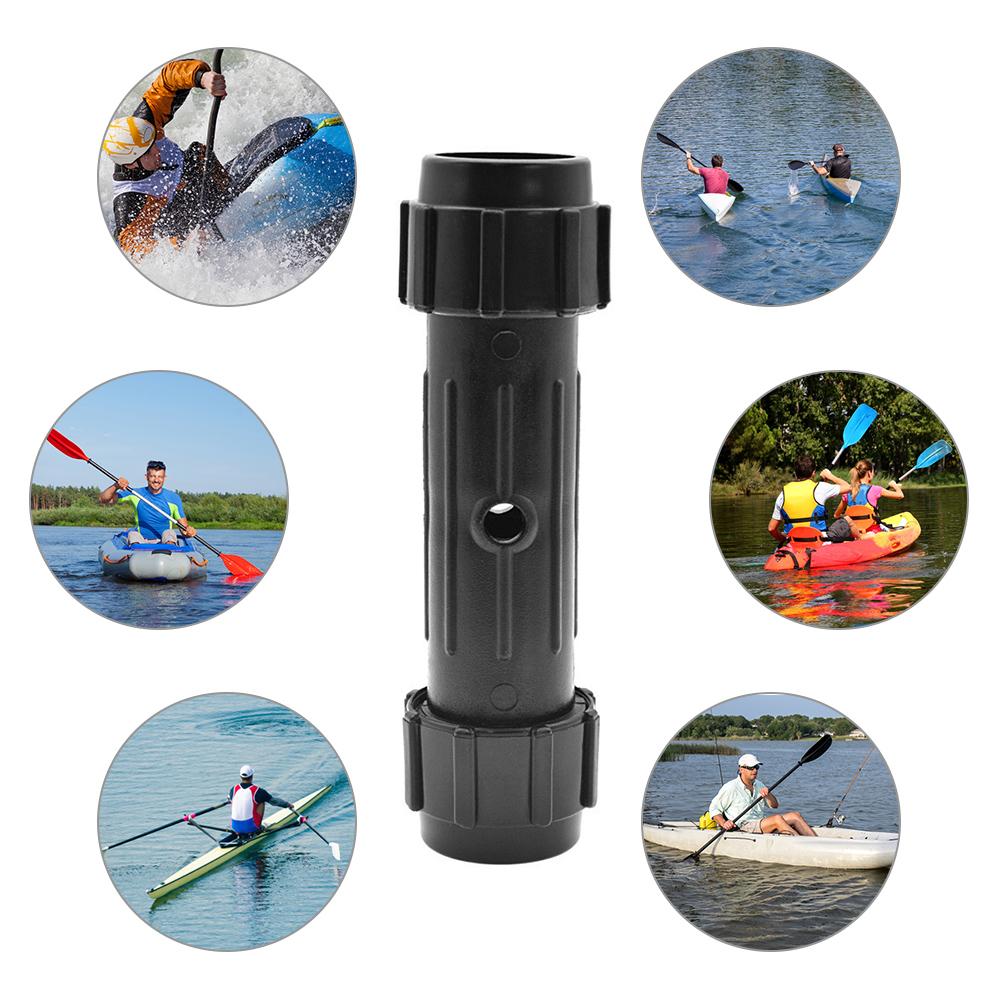 2 шт. разъем для весла, черное резьбовое соединение, подходит для весла для каяка, каноэ и весла