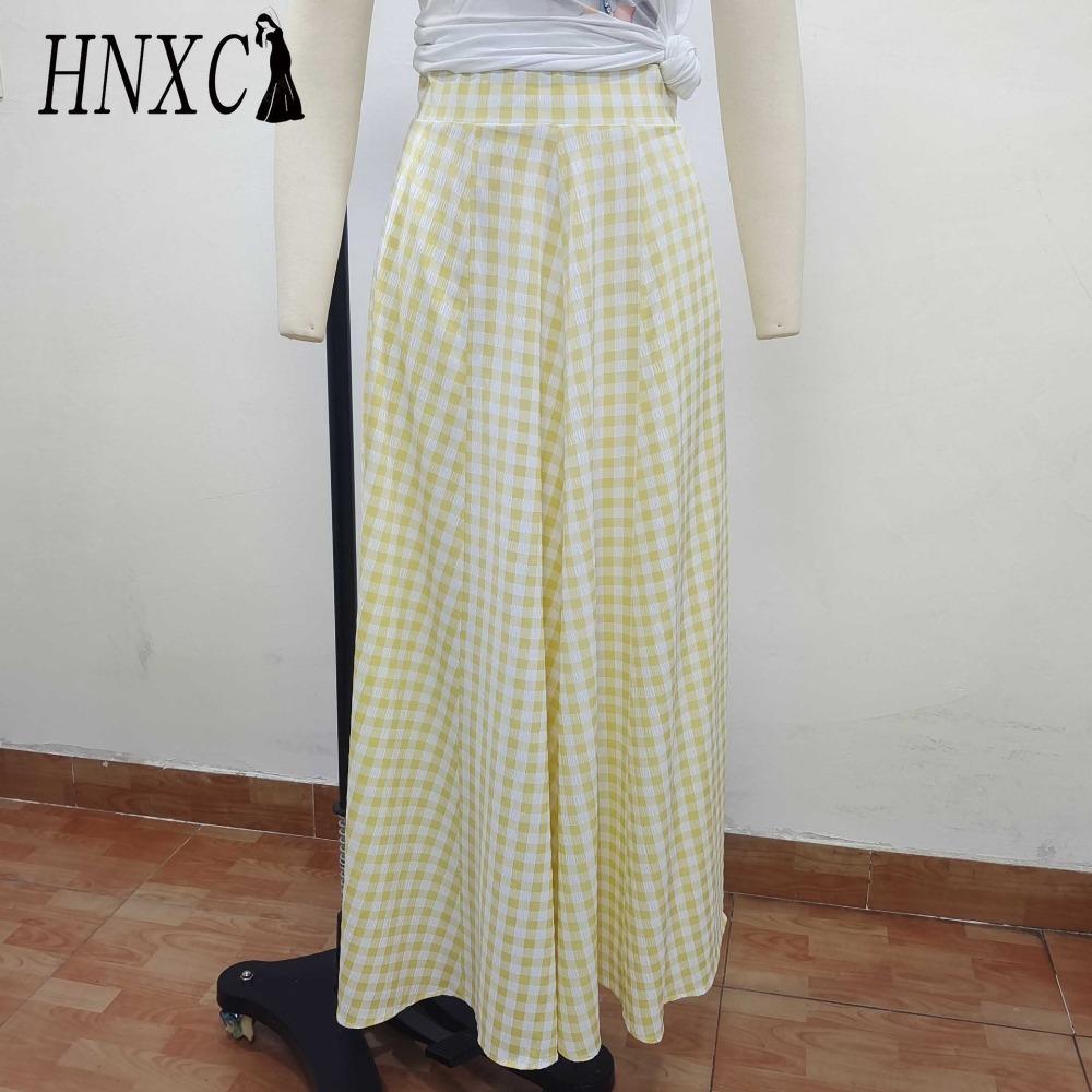 HNXC Женская модная повседневная летняя весенняя юбка