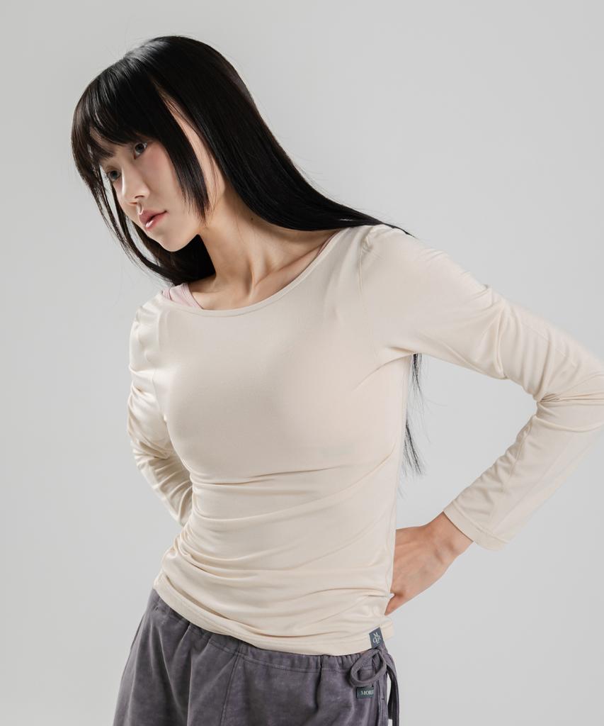 MOREOUT Women'S Yoga Wear Second Skin Tee 3Tt6390