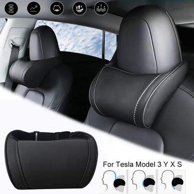 Для Tesla Model 3 YXS Подушка для шеи Подголовник Подушка для автомобильного сиденья Подголовник Подушка для поддержки головы Модель Y Аксессуары