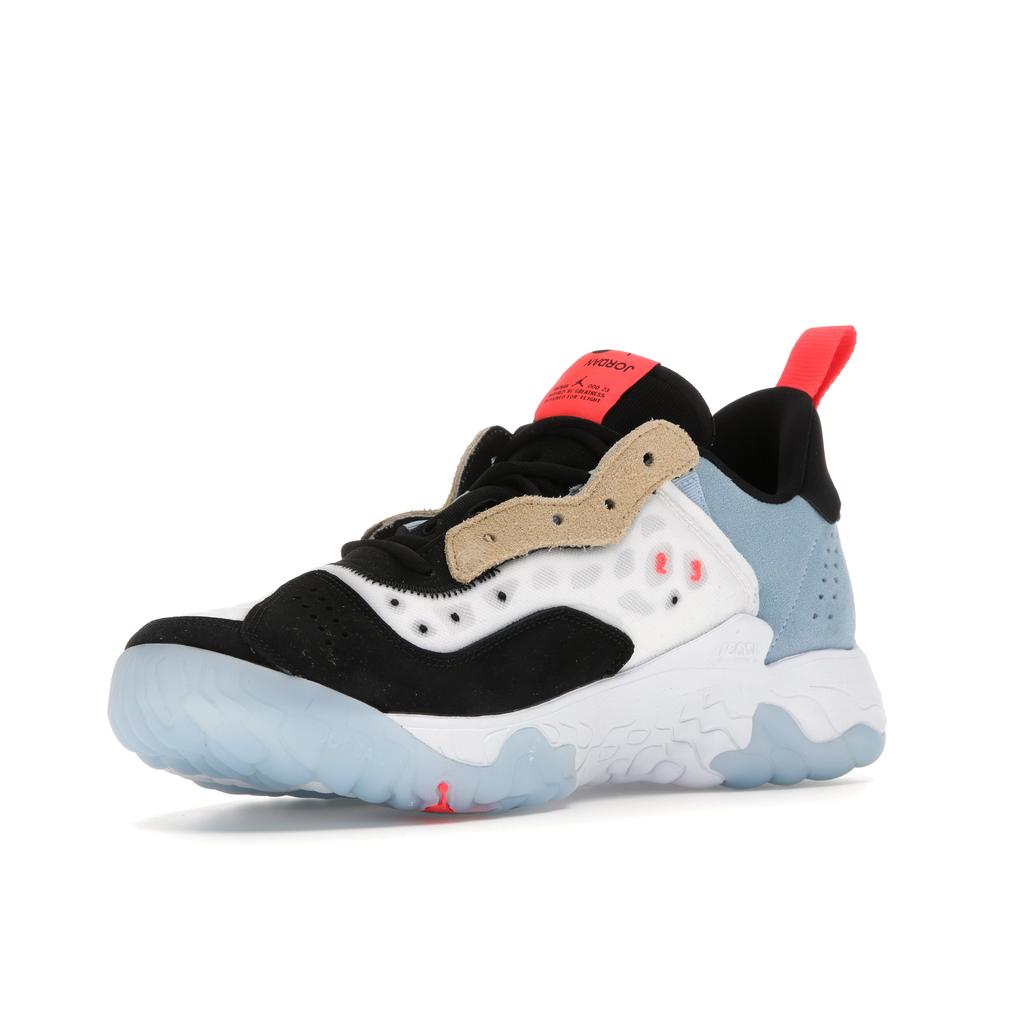 Кроссовки Air Jordan Delta 2 Thermo White Мужские Металлик-Серебристый Кунжутный Ярко-Малиновый CV8121-100