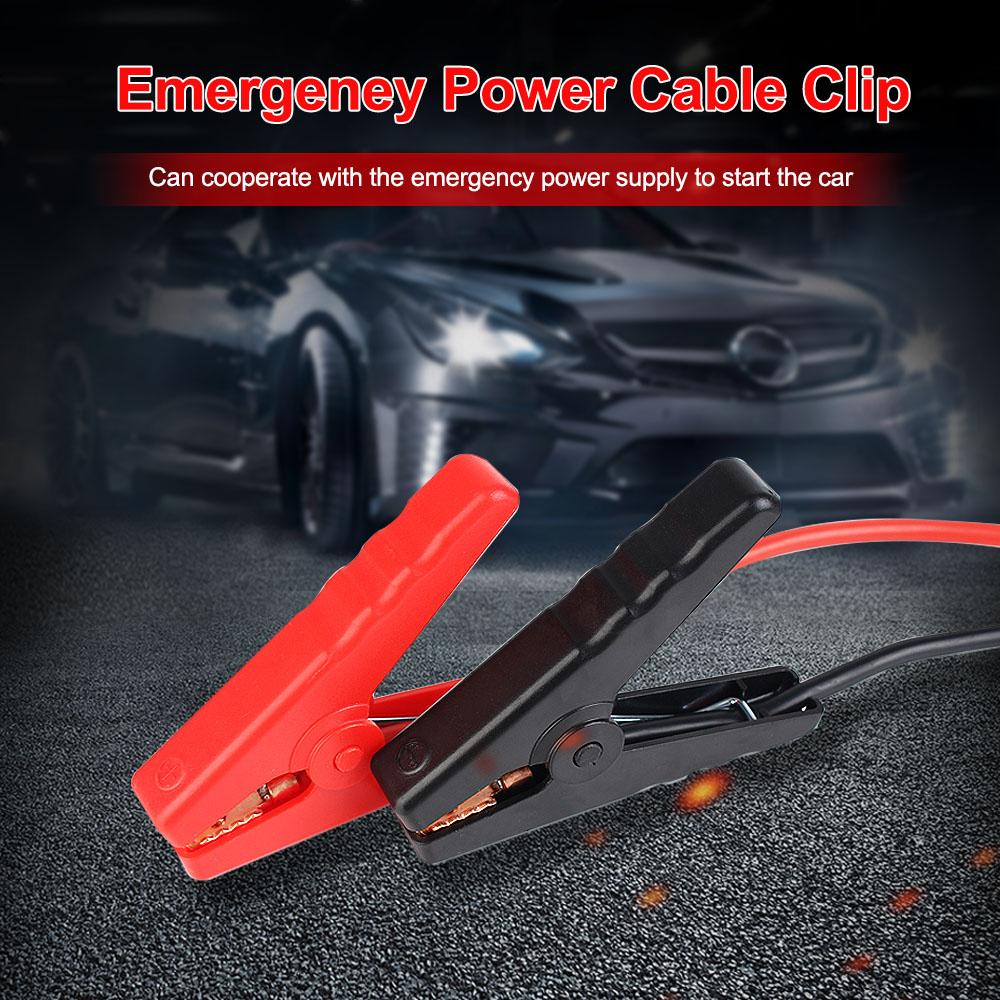 For Car Trucks Van RV Starting Device Adaptor Clamp Universal Battery Booster Emergency Battery Jump Cable Clamps Car Ignition Clip