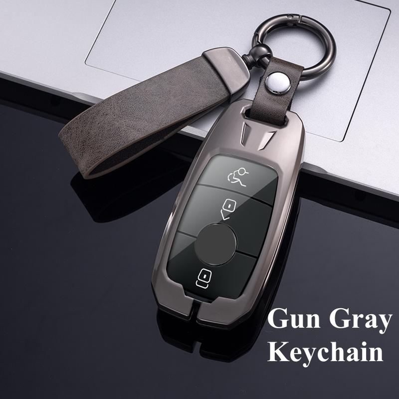 Metal Car Remote Key Case Cover For A C E S G Class GLC CLE CLA W177 W205 W213 W222 X167 AMG W203 W204 W210 W211 W212 W221 Accessories