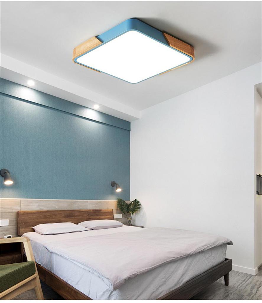 Customized Nordic Macaron LED Ceiling Lamp for Children's Bedroom