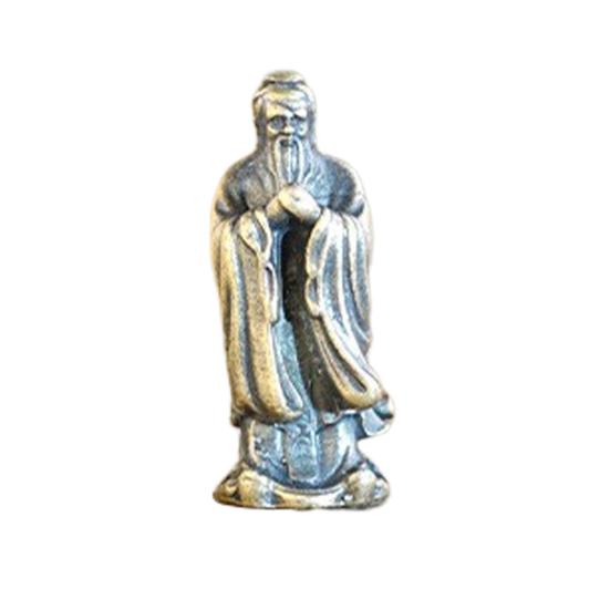 Мини-фигурка, статуэтка из сплава, мини-фигурка, ретро-микроландшафтный орнамент для горшечных растений, настольных рокариев, книжной полки