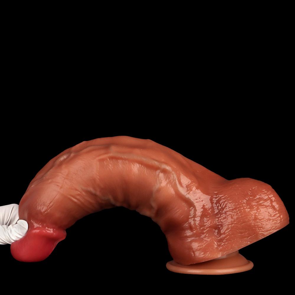 Большой Мягкий Жидкий Силиконовый Имитатор Дилдо Анальная Пробка Секс-Игрушка Фистинг Страпон Член Реалистичный Пенис 18+