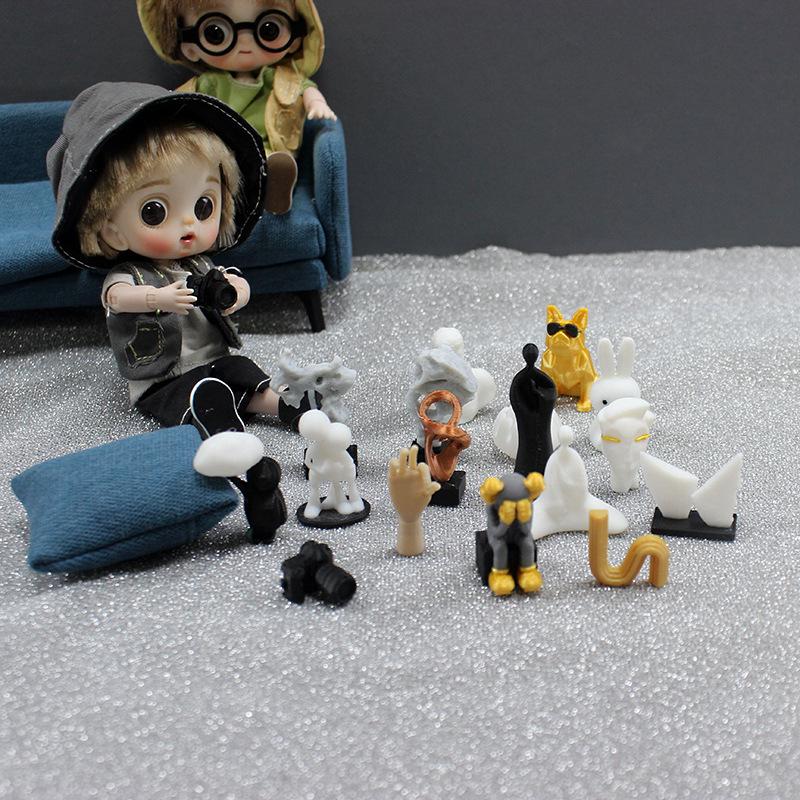 Миниатюрный кукольный домик, художественный декор, модель для фотографии