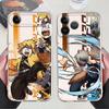 D-Demon Аниме S-Slayer Мягкий чехол для телефона для iPhone 17 Pro Max XR Air 11 14 Plus 7 8 16 13 Pro 12 Mini XS Max 15