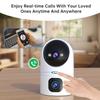 4K PTZ IP Camera 5G Wifi Surveillance Camera Dual Lens Dual Screen Home Auto Tracking CCTV Camera Security Baby Monitor