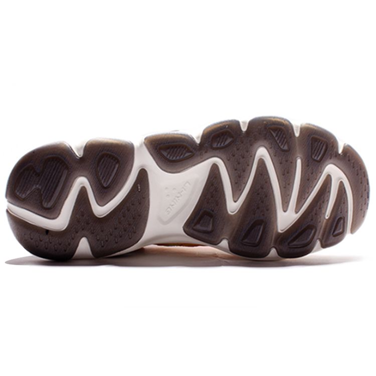 Li Ning Butterfly New York Fashion Week Runway Low-Top Dad Shoes Men Sneakers Red Yellow AGLN069-16