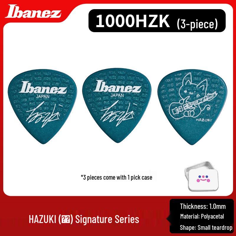 Ibanez HZUKI Signature Matte Non-Slip Speed Picking Guitar Pick