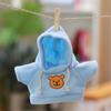 Mini Animal Dolls Sweater Yellow Duck Overalls Kids Toys Dolls Accessories Hoodie Plush Toy Clothes