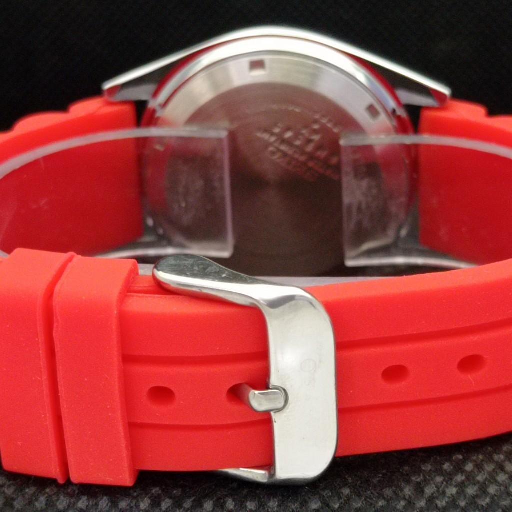 ВОССТАНОВЛЕННЫЕ ВИНТАЖНЫЕ МУЖСКИЕ ЧАСЫ SEIKO 5 AUTOMATIC JAPAN D/D RED 593a-a311236-9