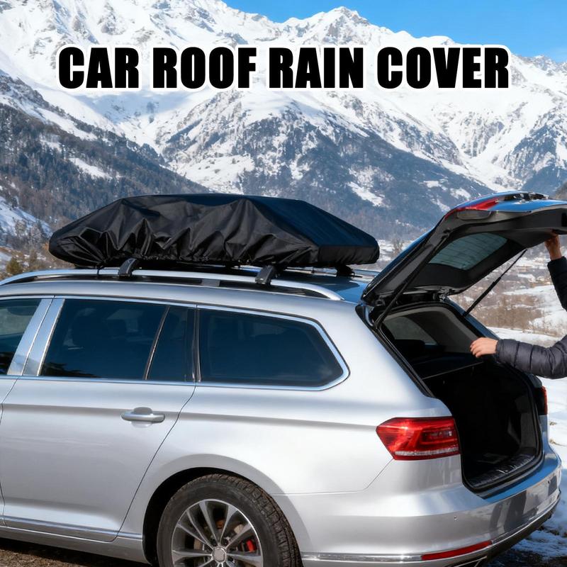 Roof Rack Cover Waterproof Luggage Bag Protector Dust Rain Resistant Travel Storage Case for SUV Car Automotive Camping Outdoor