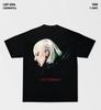 Summer Men T-shirts Lady Gaga Dance or Die T-Shirt Oversized Y2K Street Hip Hop Short Sleeve Top Heavy Cotton Female T-shirt