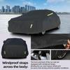 For Jaguar XFL Car Full Outer Covers Outdoor Waterproof Dustproof Sun Rain Snow Protection Exterior Car Accessories
