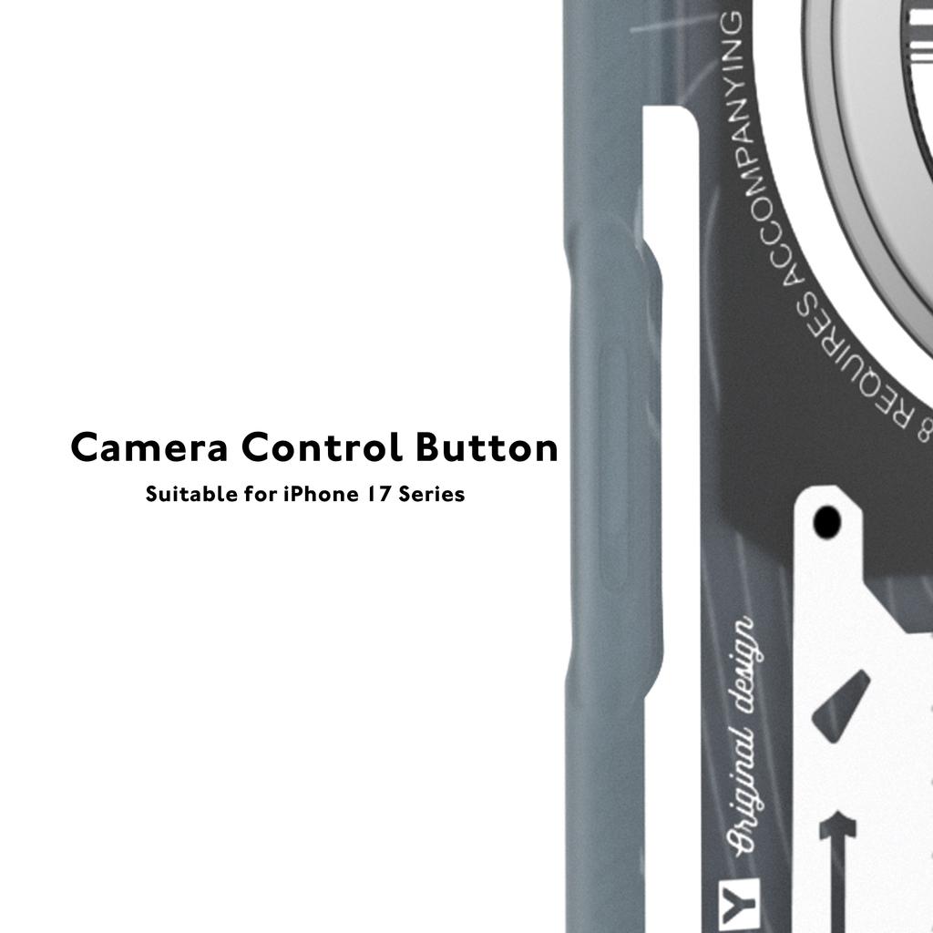 YOUNGKIT для iPhone 17 Pro Магнитный чехол Вращающаяся подставка IMD TPU Чехол для телефона