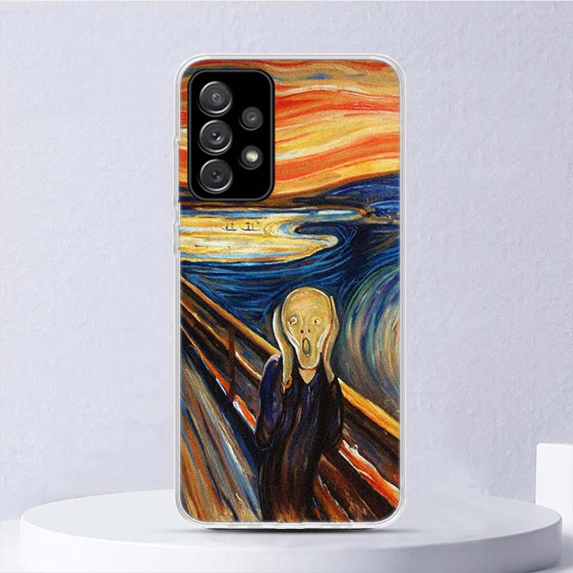Van Gogh Oil Art Painting Soft Case For Samsung Galaxy A51 A71 A50 A70 A21S Phone Cover A30 A20E A10 A31 A41 A6 A7 A8 A9 Shell C