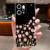 Для Oppo Reno 14 Pro 5G 2025 Чехол Прозрачный Роскошный Модный Бабочки Цветы Мягкий Тонкий Корпус Чехол Для Reno14 14Pro Reno14Pro Обложка