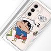 Phone Case for Samsung Galaxy A55 A23 A14 A16 A36 A13 A56 A50 A34 A35 A33 A52 A52 A31 A26 A24 A25 A51 A54 Cute Crayons Shinchan