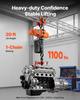 500 kg Electric Chain Hoist, 6 m Lifting Height, 230V Single Phase Overhead Crane with 100 m Wireless & 4.5 m Wired Remote Control, Power Electric