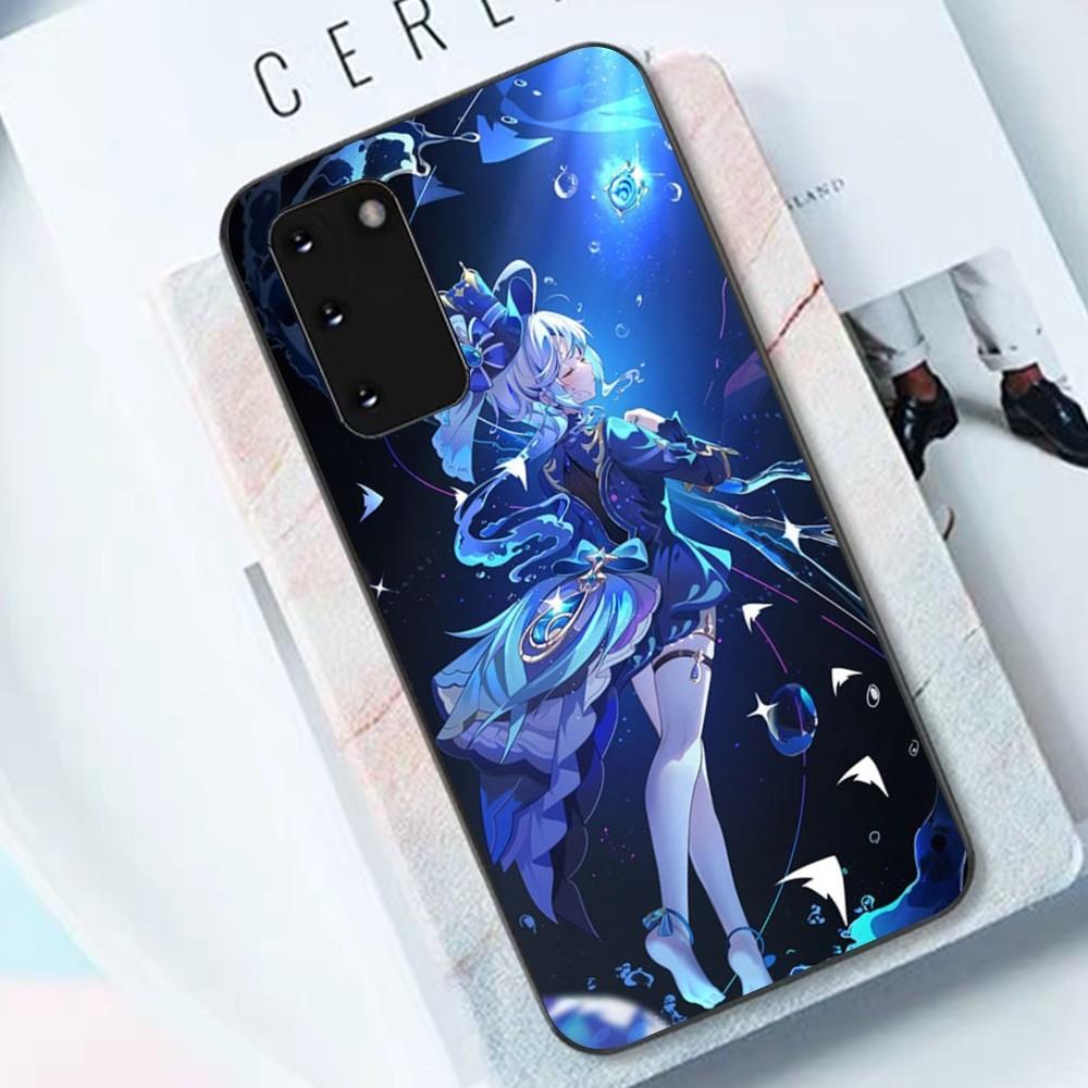 Чехол для телефона Genshin Impact Аниме Для Samsung S 9 10 20 21 22 23 30 23 24 Plus Lite Ultra FE S10lite Fundas
